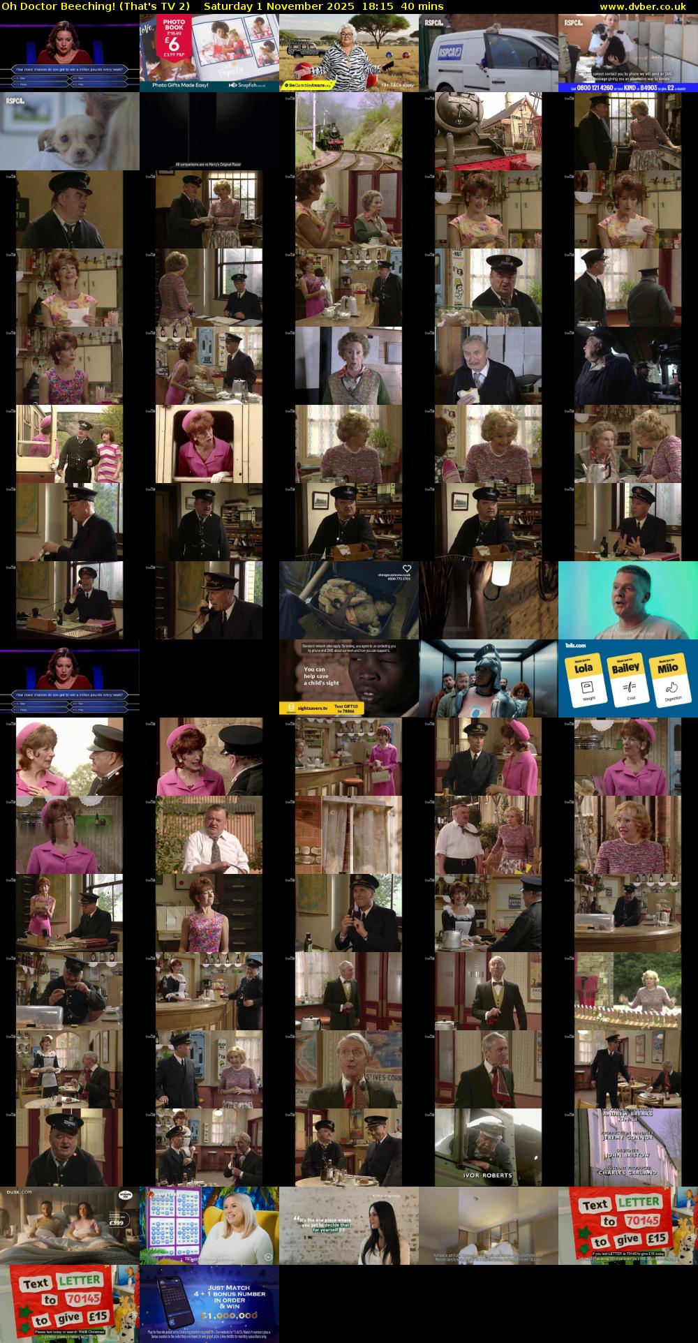 Oh Doctor Beeching! (That's TV 2) Saturday 1 November 2025 18:15 - 18:55