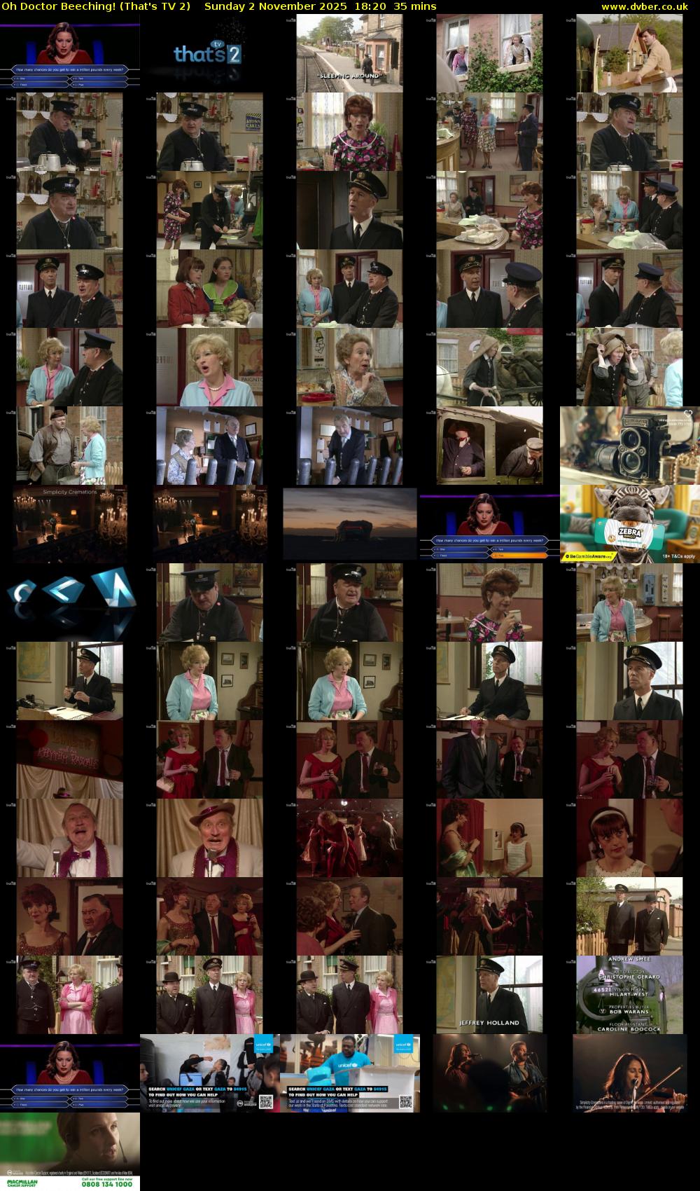 Oh Doctor Beeching! (That's TV 2) Sunday 2 November 2025 18:20 - 18:55