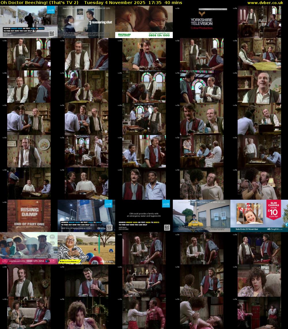 Oh Doctor Beeching! (That's TV 2) Tuesday 4 November 2025 17:35 - 18:15