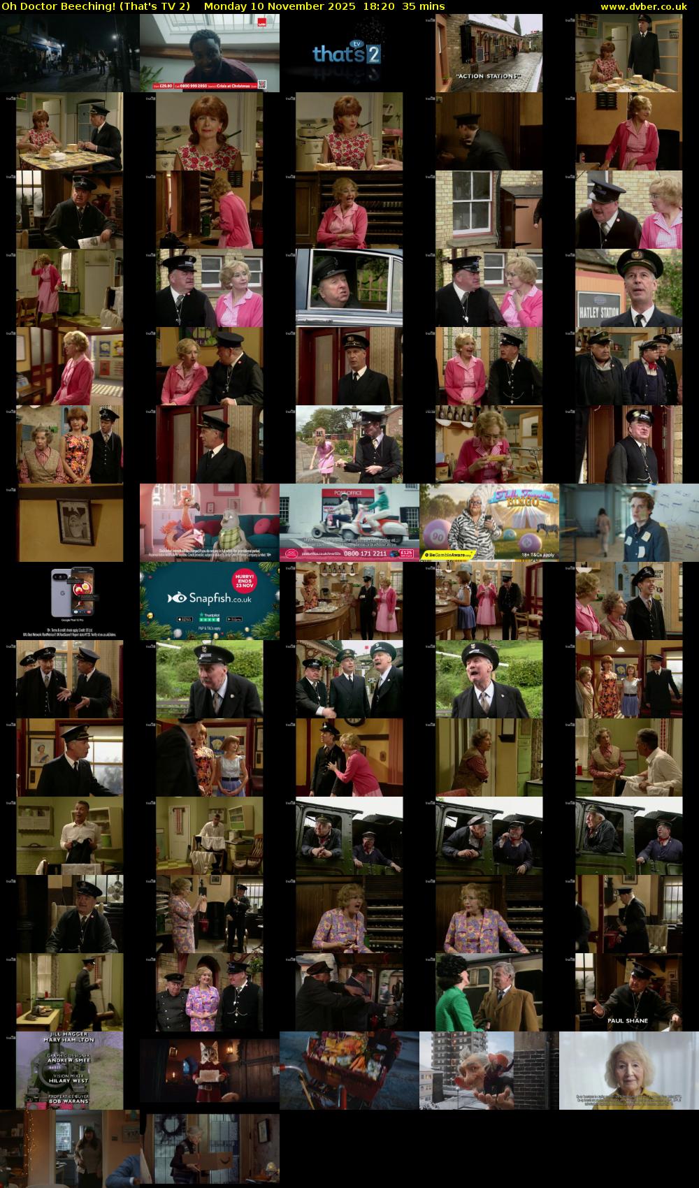 Oh Doctor Beeching! (That's TV 2) Monday 10 November 2025 18:20 - 18:55