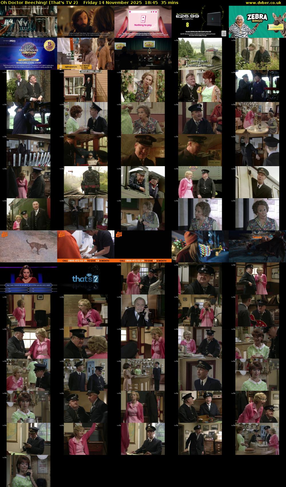 Oh Doctor Beeching! (That's TV 2) Friday 14 November 2025 18:45 - 19:20