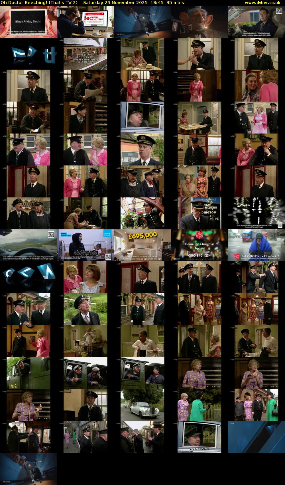 Oh Doctor Beeching! (That's TV 2) Saturday 29 November 2025 18:45 - 19:20