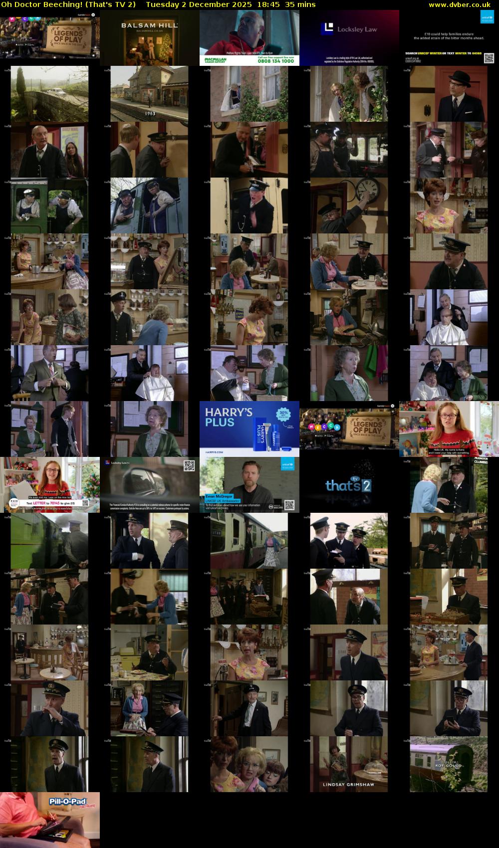 Oh Doctor Beeching! (That's TV 2) Tuesday 2 December 2025 18:45 - 19:20