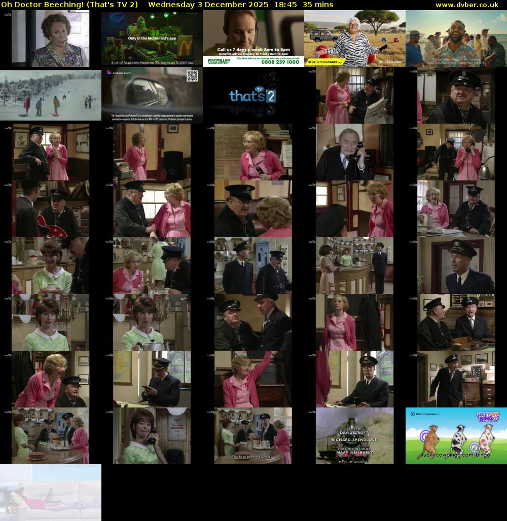 Oh Doctor Beeching! (That's TV 2) Wednesday 3 December 2025 18:45 - 19:20