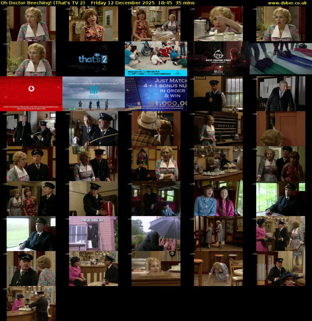 Oh Doctor Beeching! (That's TV 2) Friday 12 December 2025 18:45 - 19:20