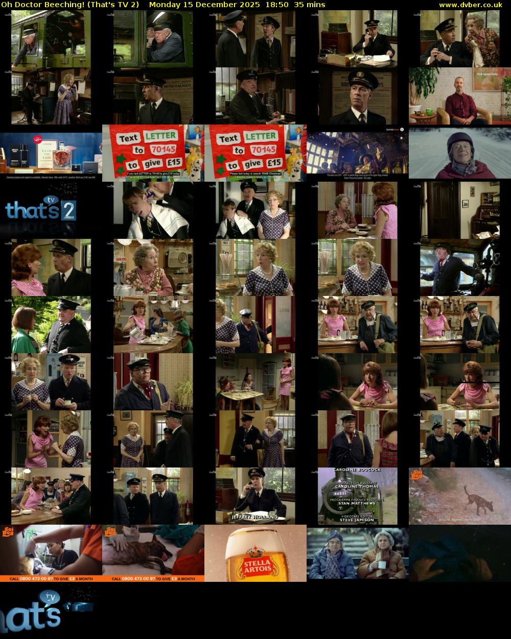 Oh Doctor Beeching! (That's TV 2) Monday 15 December 2025 18:50 - 19:25