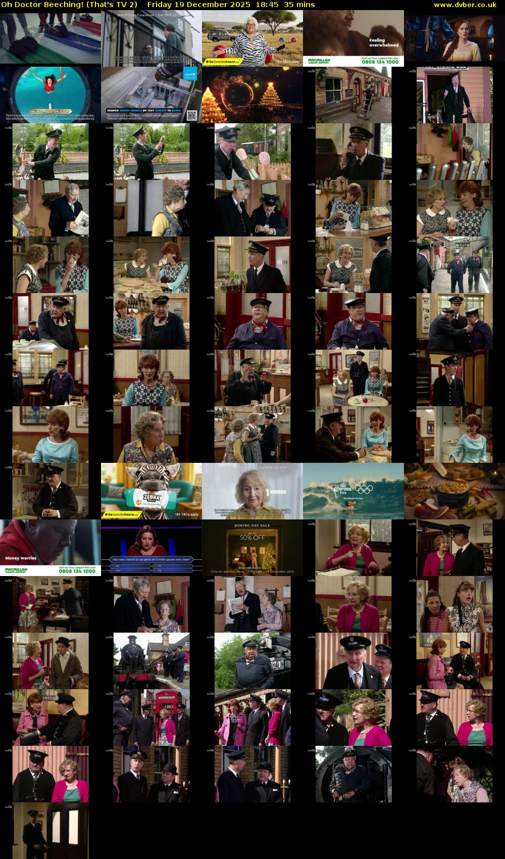 Oh Doctor Beeching! (That's TV 2) Friday 19 December 2025 18:45 - 19:20