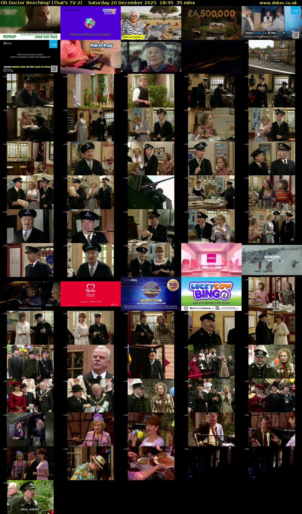 Oh Doctor Beeching! (That's TV 2) Saturday 20 December 2025 18:45 - 19:20