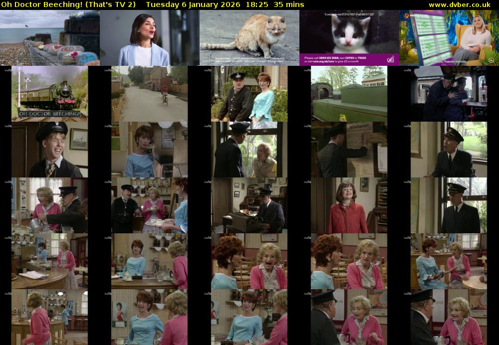 Oh Doctor Beeching! (That's TV 2) Tuesday 6 January 2026 18:25 - 19:00