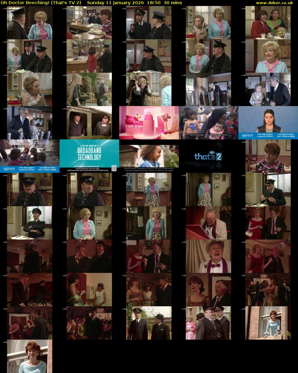 Oh Doctor Beeching! (That's TV 2) Sunday 11 January 2026 18:50 - 19:20