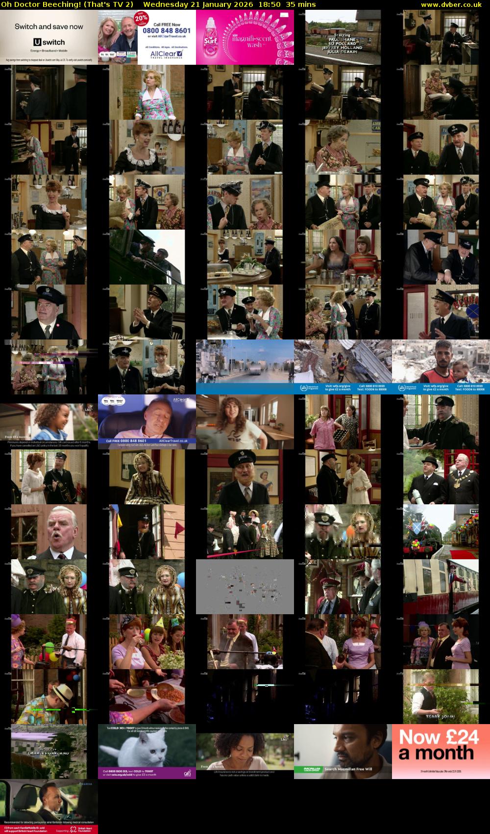 Oh Doctor Beeching! (That's TV 2) Wednesday 21 January 2026 18:50 - 19:25