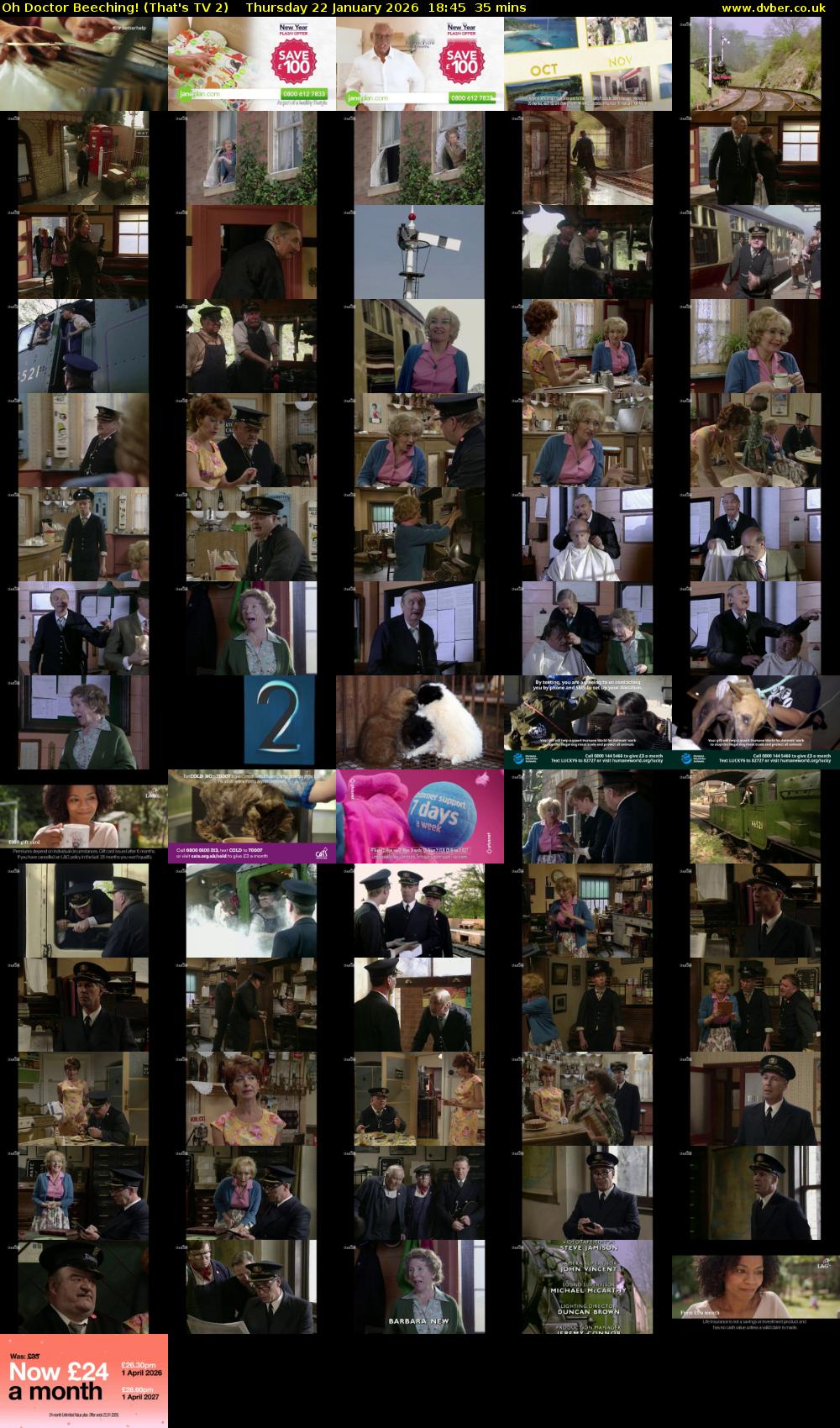 Oh Doctor Beeching! (That's TV 2) Thursday 22 January 2026 18:45 - 19:20