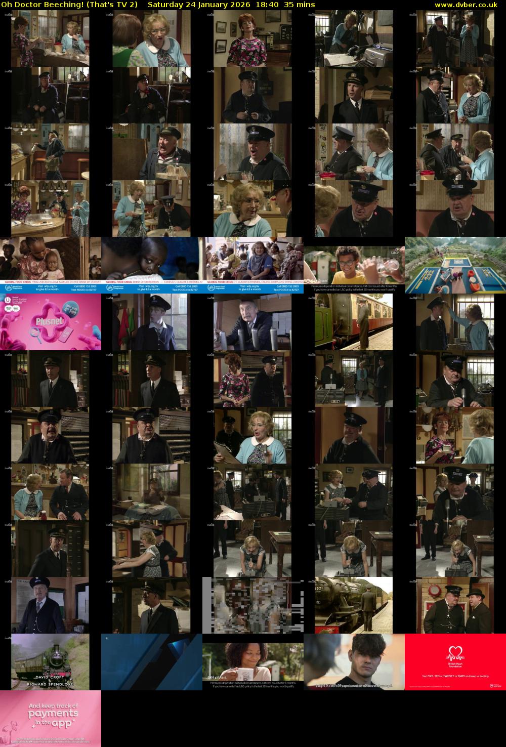 Oh Doctor Beeching! (That's TV 2) Saturday 24 January 2026 18:40 - 19:15