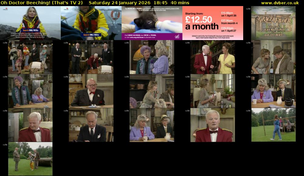 Oh Doctor Beeching! (That's TV 2) Saturday 24 January 2026 18:45 - 19:25