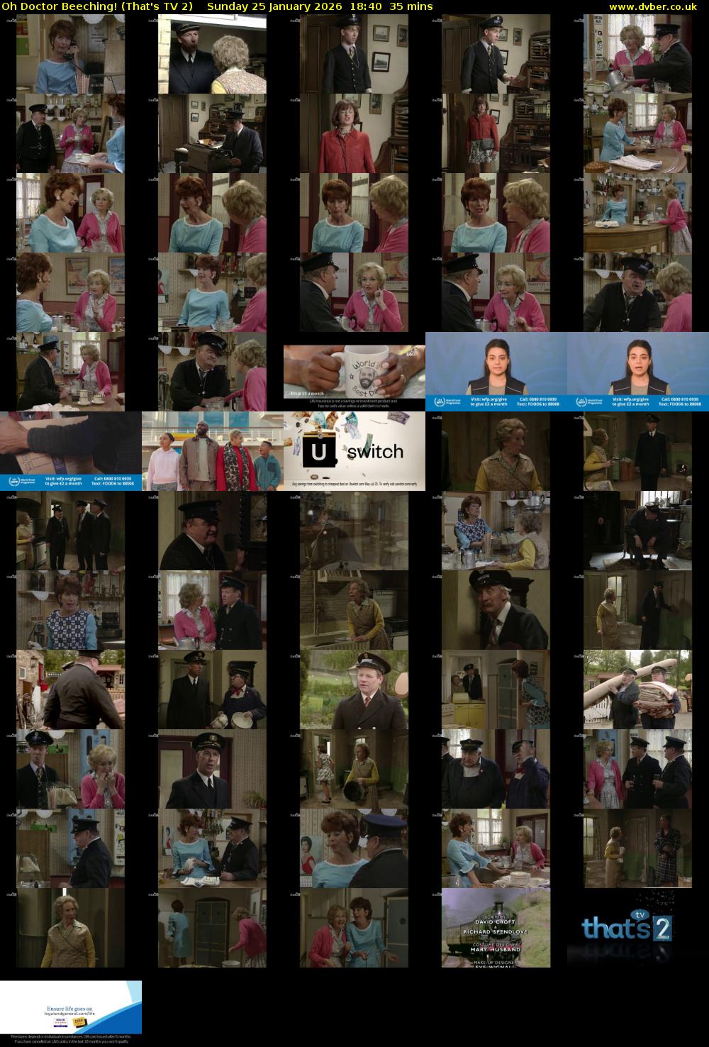 Oh Doctor Beeching! (That's TV 2) Sunday 25 January 2026 18:40 - 19:15