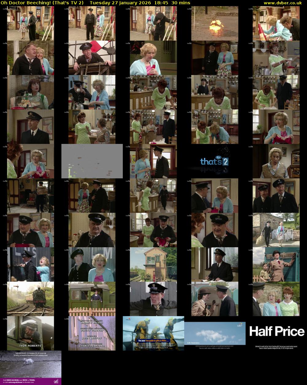 Oh Doctor Beeching! (That's TV 2) Tuesday 27 January 2026 18:45 - 19:15