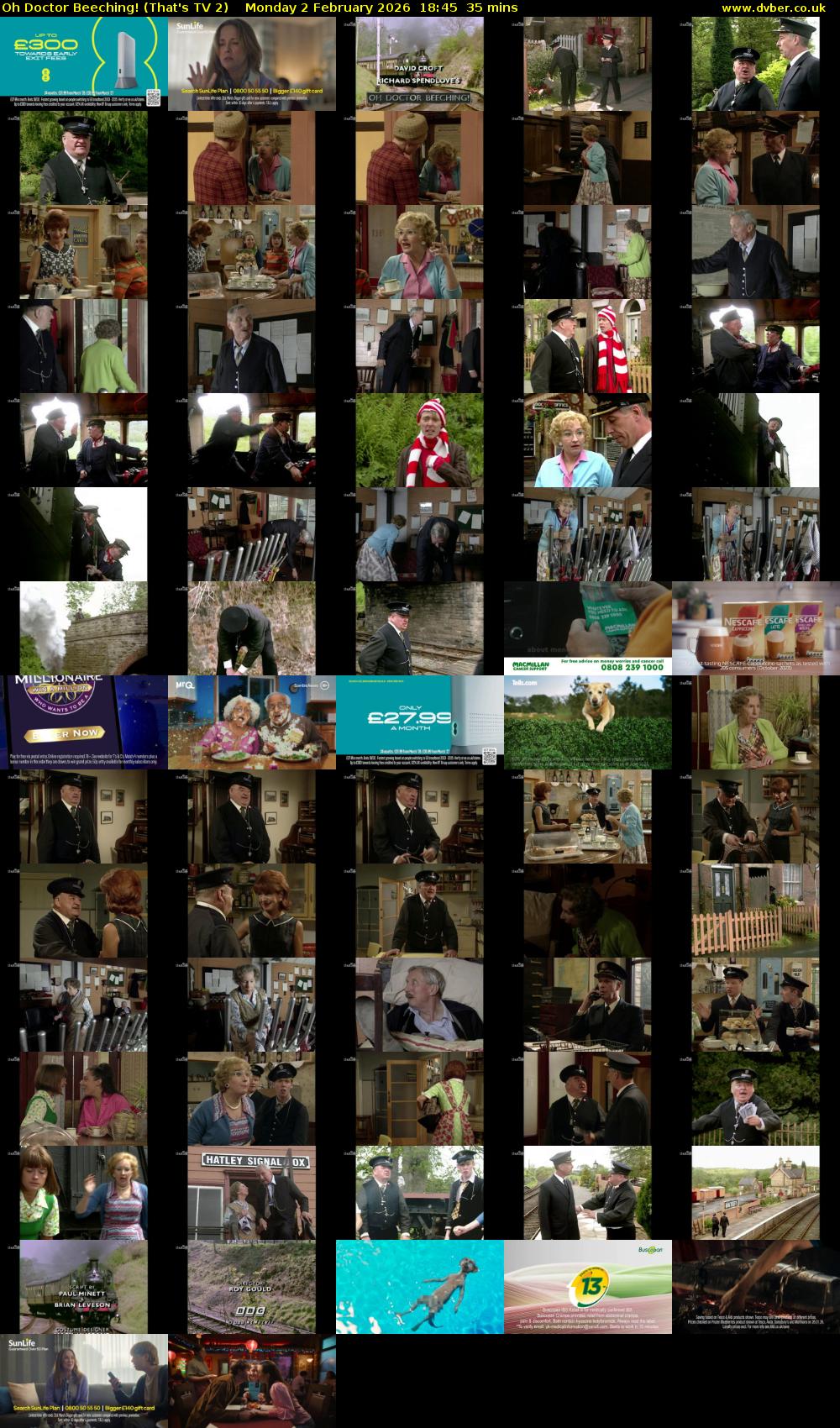 Oh Doctor Beeching! (That's TV 2) Monday 2 February 2026 18:45 - 19:20