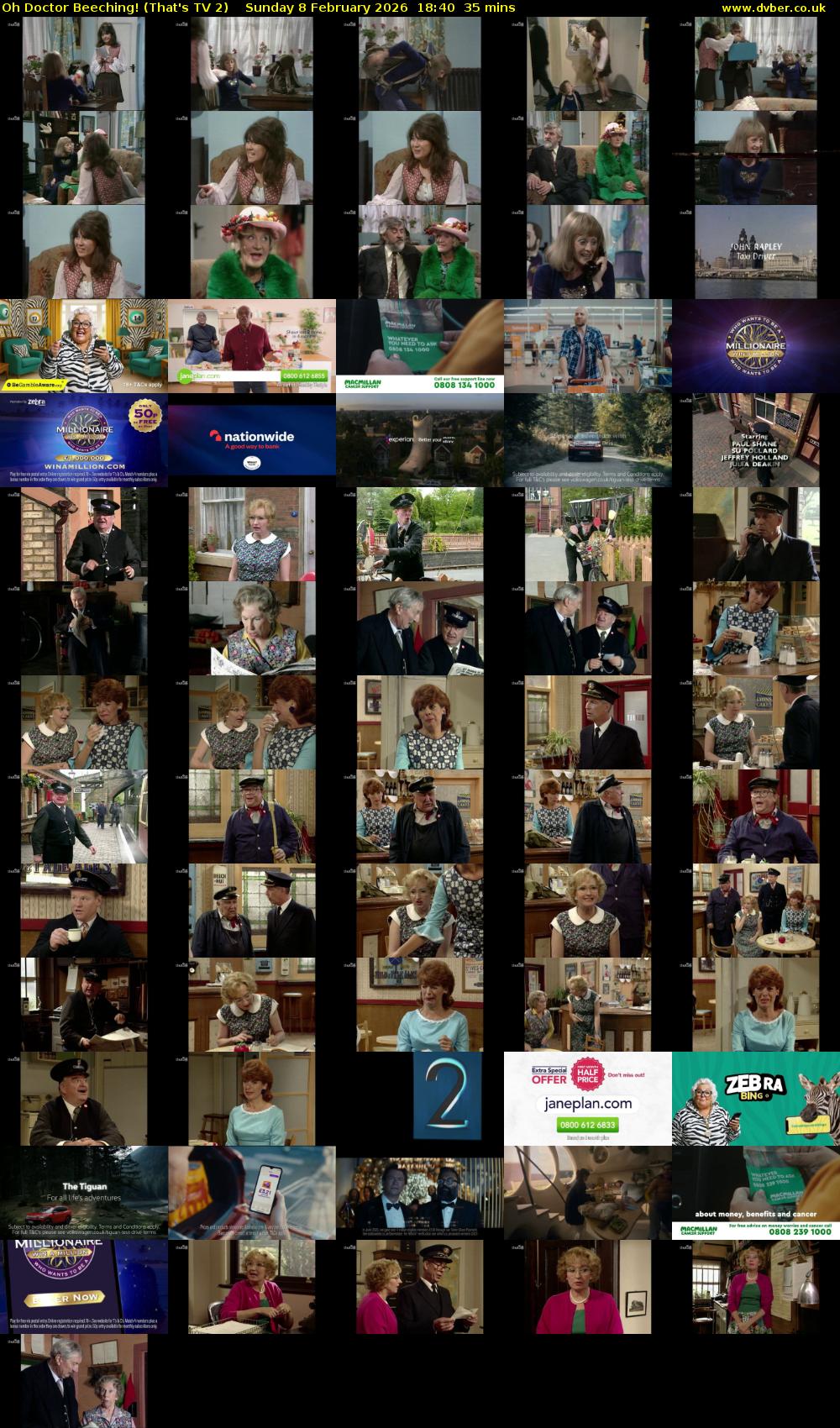 Oh Doctor Beeching! (That's TV 2) Sunday 8 February 2026 18:40 - 19:15