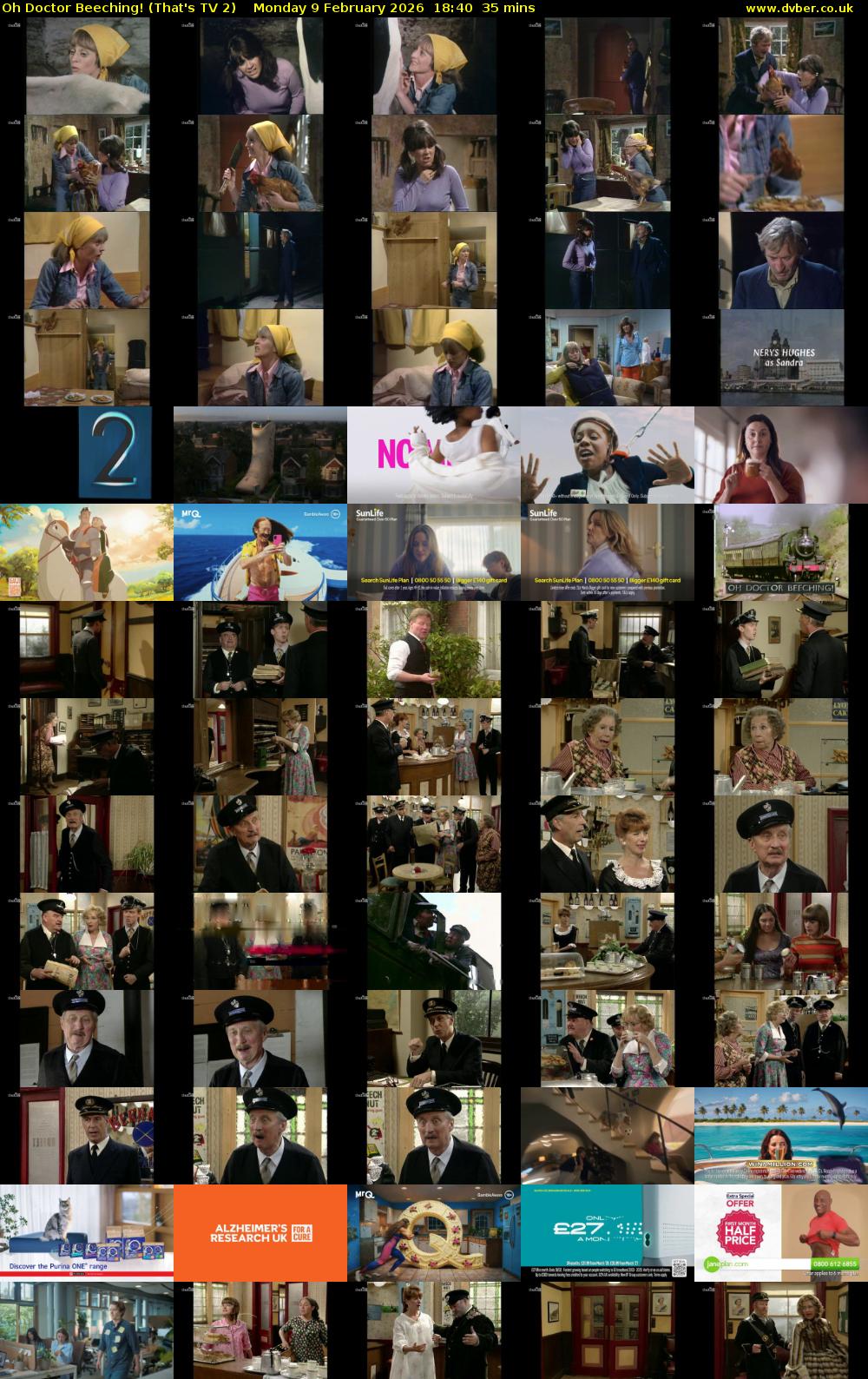 Oh Doctor Beeching! (That's TV 2) Monday 9 February 2026 18:40 - 19:15