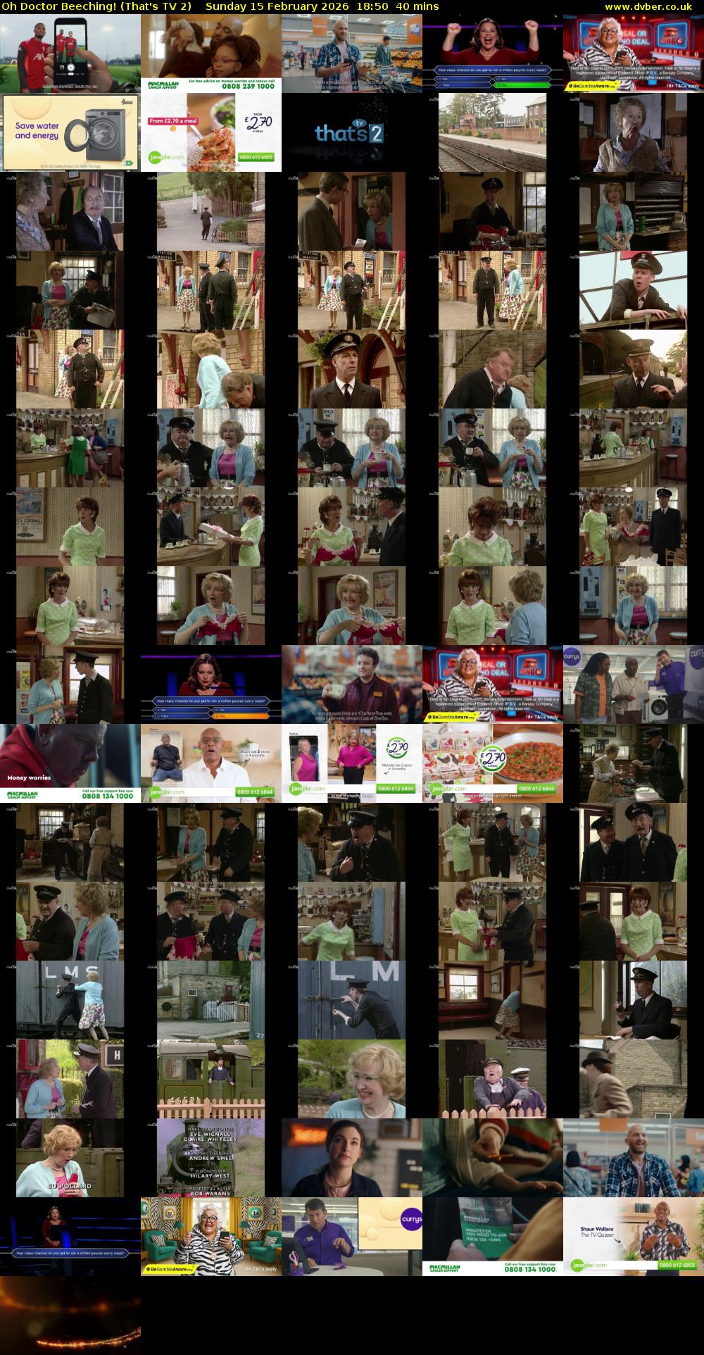 Oh Doctor Beeching! (That's TV 2) Sunday 15 February 2026 18:50 - 19:30