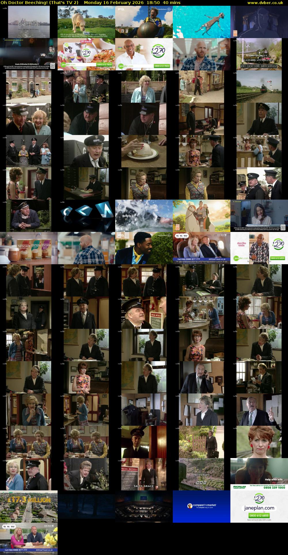 Oh Doctor Beeching! (That's TV 2) Monday 16 February 2026 18:50 - 19:30