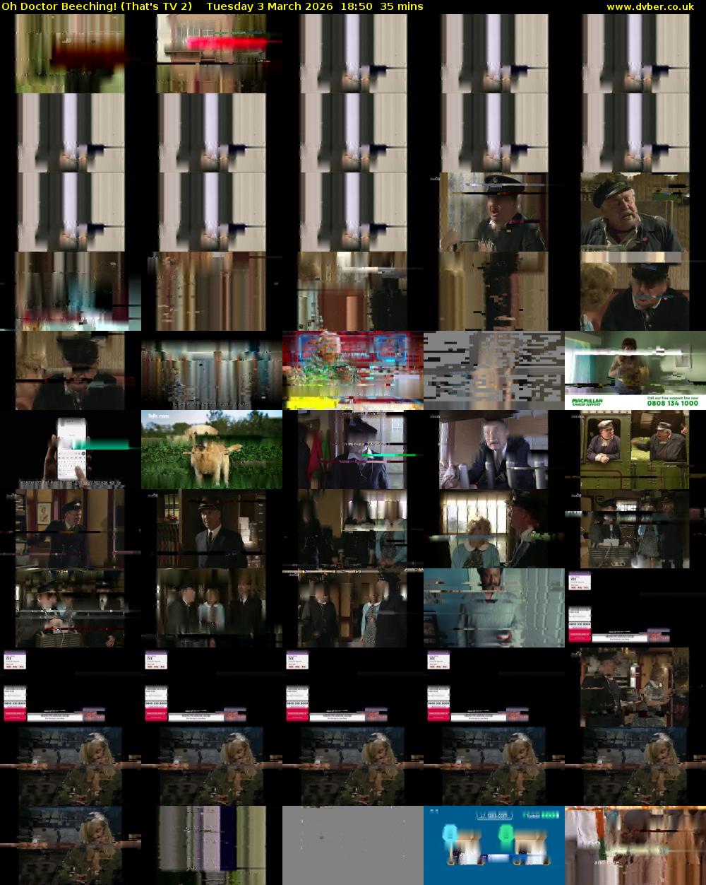 Oh Doctor Beeching! (That's TV 2) Tuesday 3 March 2026 18:50 - 19:25