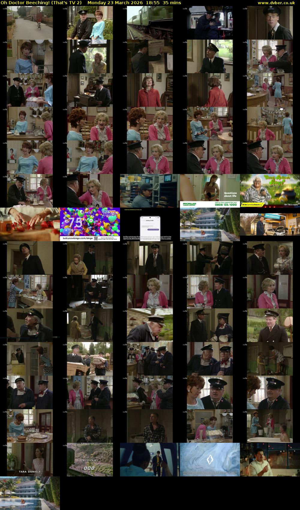 Oh Doctor Beeching! (That's TV 2) Monday 23 March 2026 18:55 - 19:30