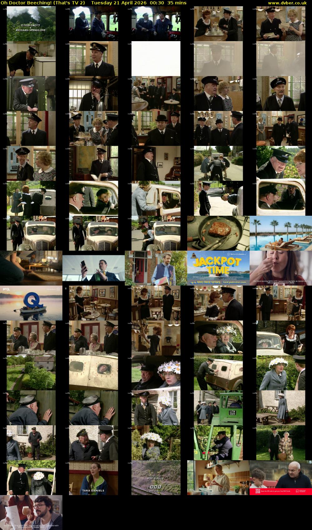 Oh Doctor Beeching! (That's TV 2) Tuesday 21 April 2026 00:30 - 01:05