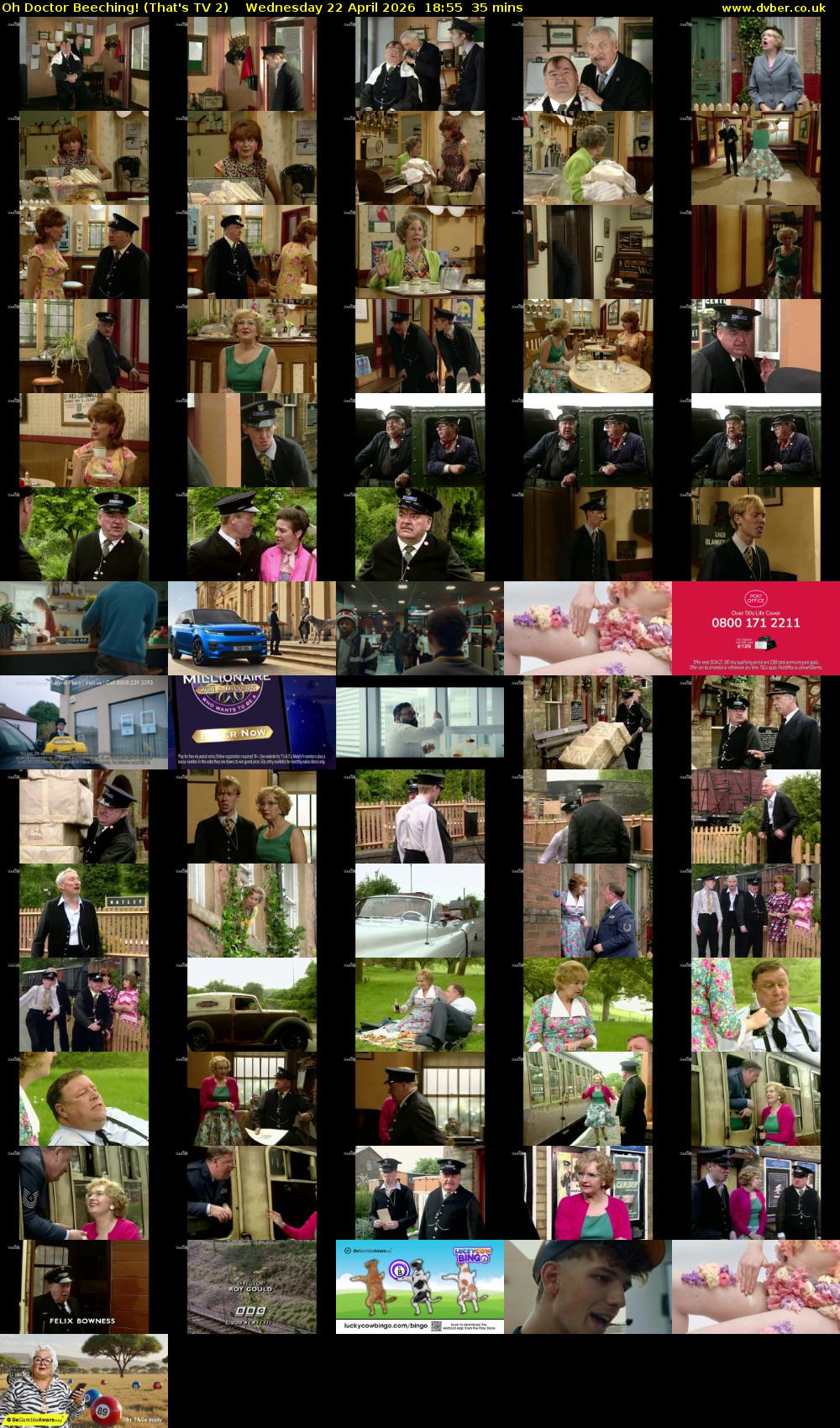 Oh Doctor Beeching! (That's TV 2) Wednesday 22 April 2026 18:55 - 19:30