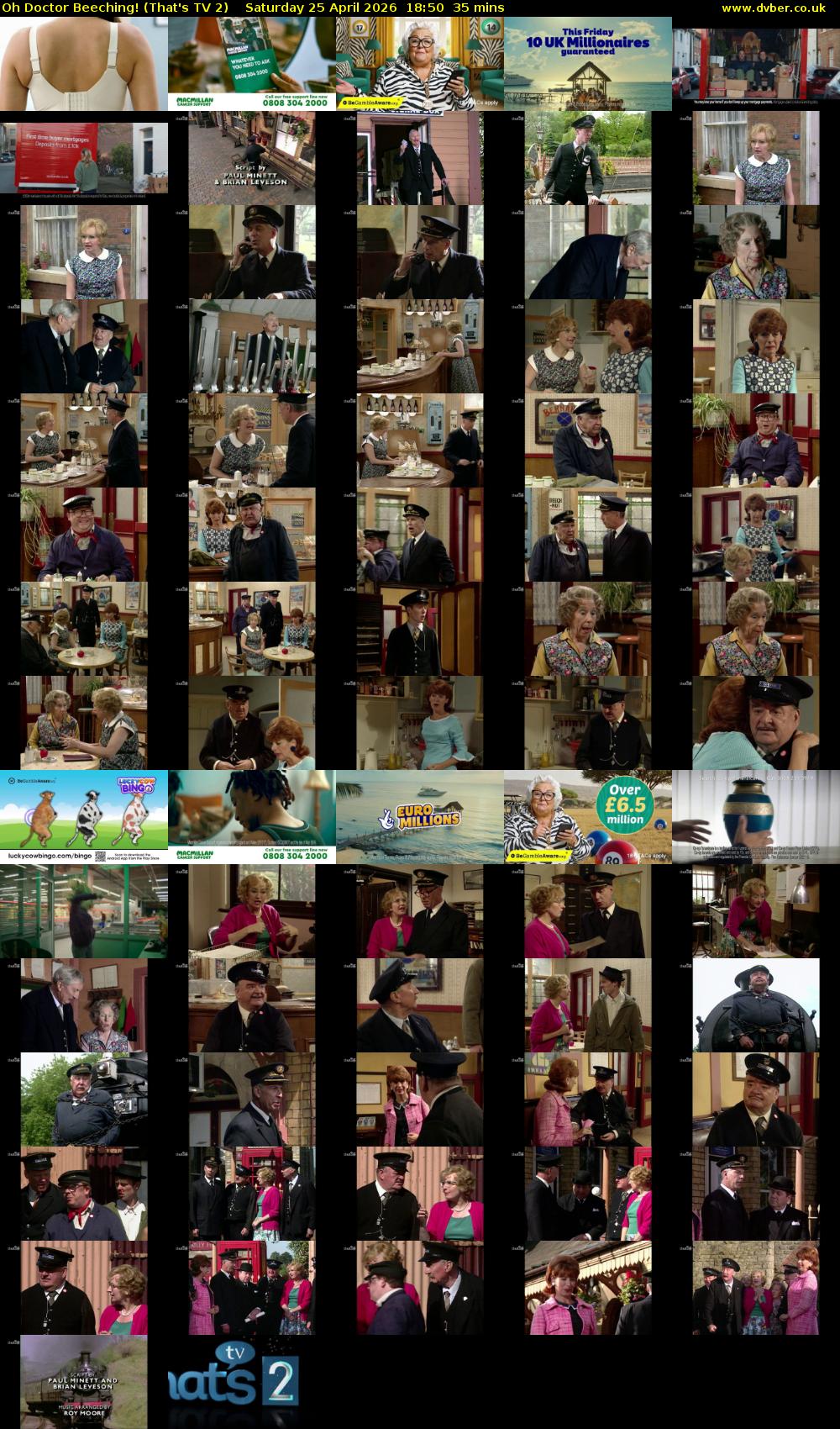 Oh Doctor Beeching! (That's TV 2) Saturday 25 April 2026 18:50 - 19:25