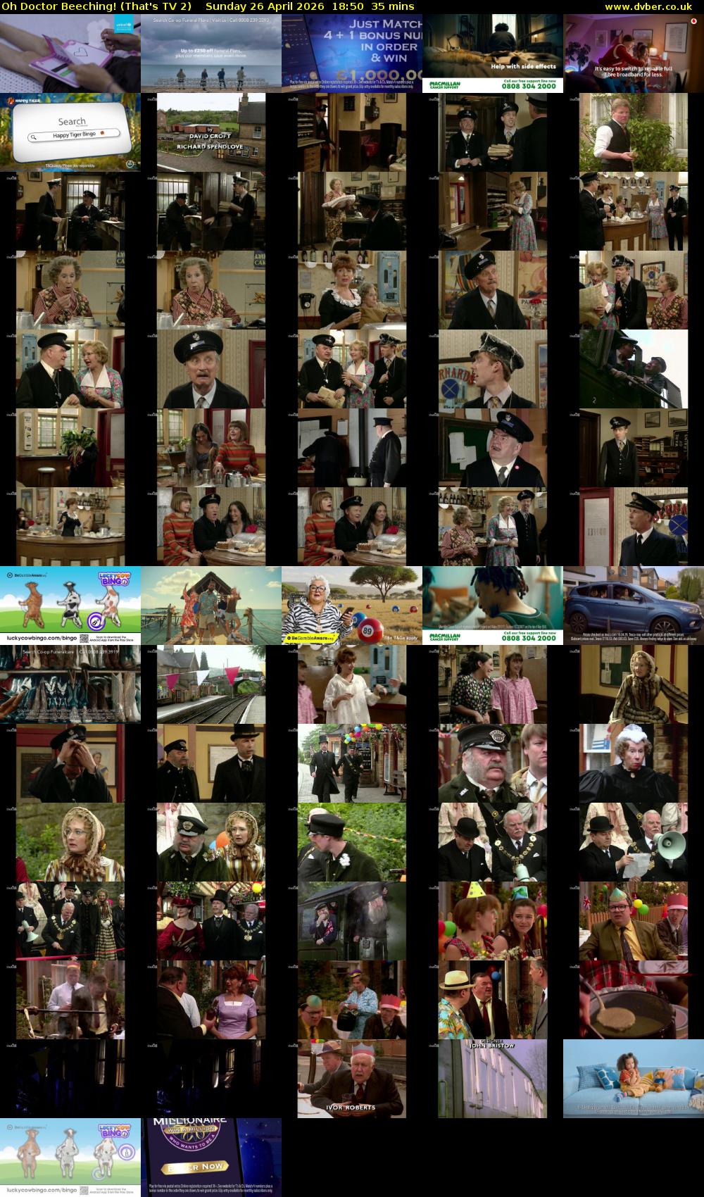 Oh Doctor Beeching! (That's TV 2) Sunday 26 April 2026 18:50 - 19:25