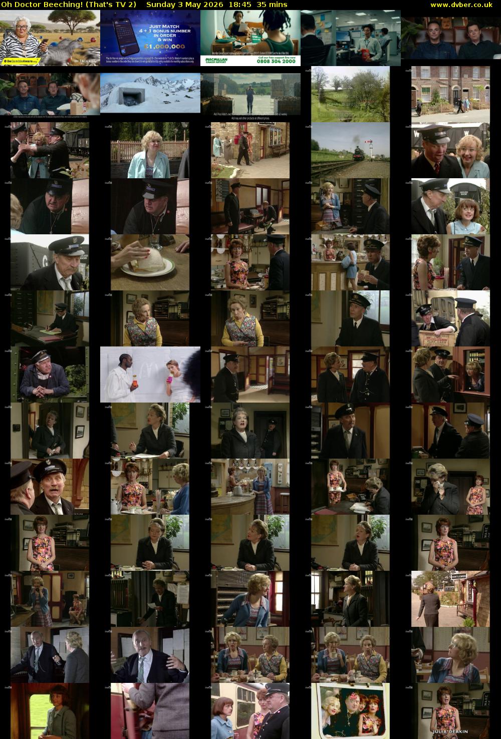 Oh Doctor Beeching! (That's TV 2) Sunday 3 May 2026 18:45 - 19:20