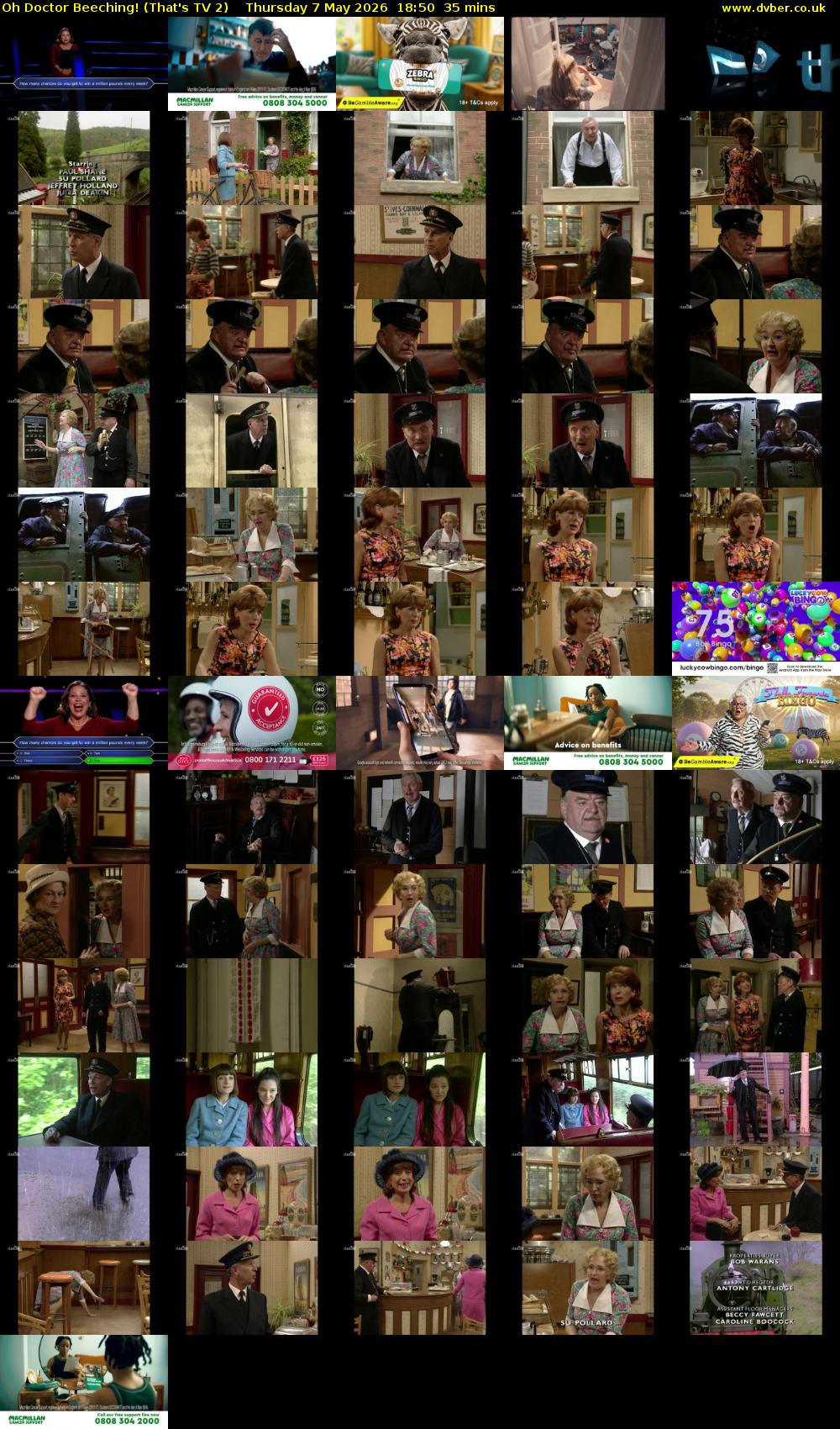 Oh Doctor Beeching! (That's TV 2) Thursday 7 May 2026 18:50 - 19:25