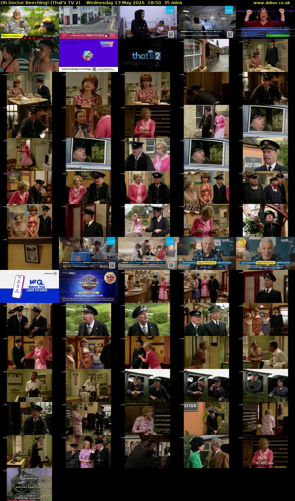 Oh Doctor Beeching! (That's TV 2) Wednesday 13 May 2026 18:50 - 19:25
