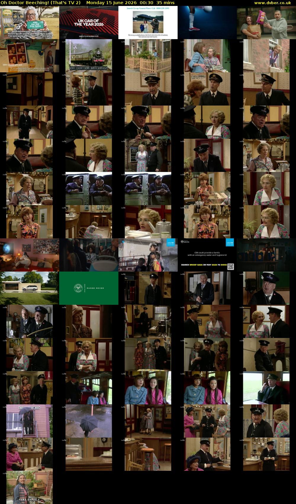 Oh Doctor Beeching! (That's TV 2) Monday 15 June 2026 00:30 - 01:05