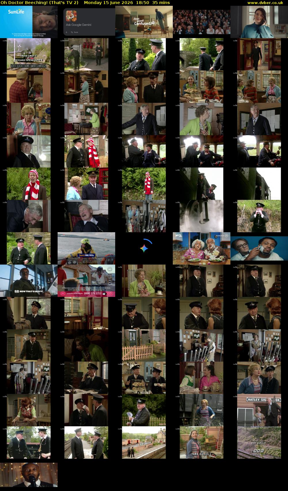Oh Doctor Beeching! (That's TV 2) Monday 15 June 2026 18:50 - 19:25