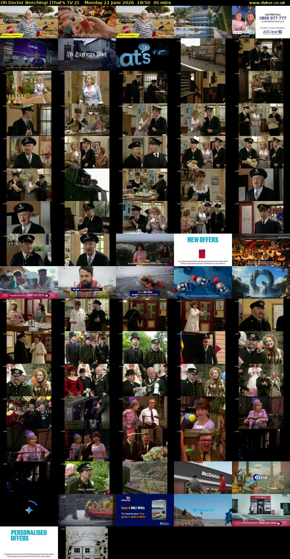 Oh Doctor Beeching! (That's TV 2) Monday 22 June 2026 18:50 - 19:30