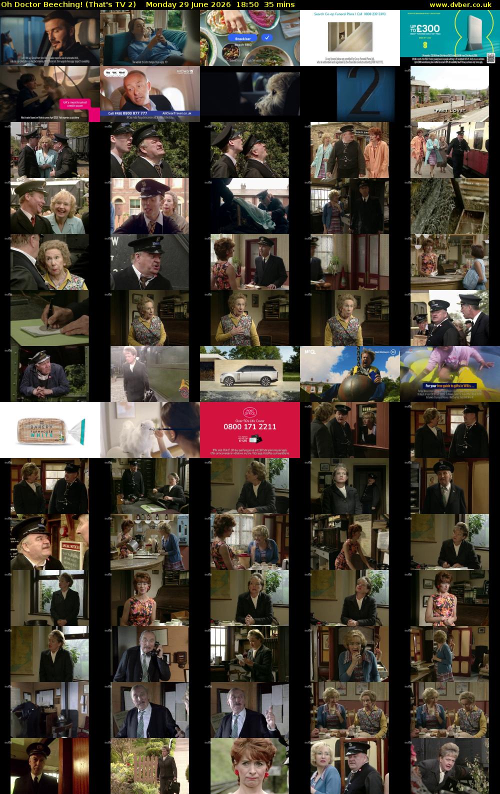 Oh Doctor Beeching! (That's TV 2) Monday 29 June 2026 18:50 - 19:25