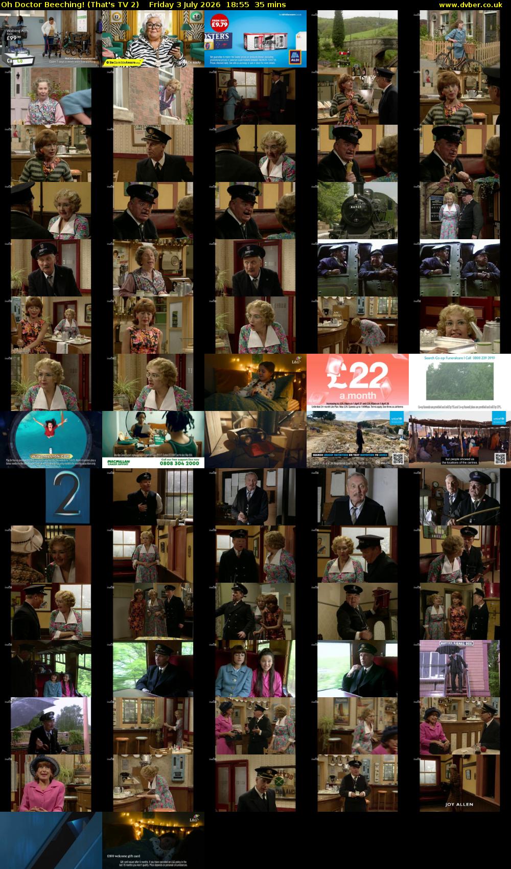 Oh Doctor Beeching! (That's TV 2) Friday 3 July 2026 18:55 - 19:30