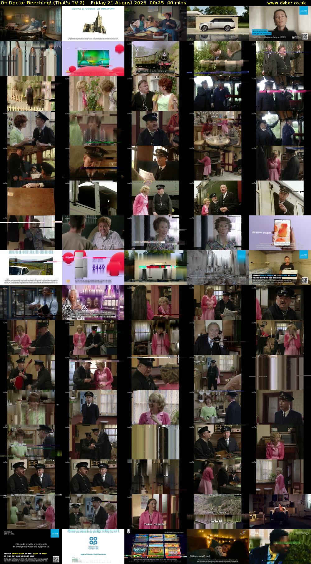 Oh Doctor Beeching! (That's TV 2) Friday 21 August 2026 00:25 - 01:05