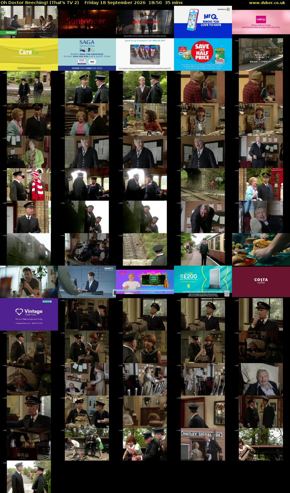 Oh Doctor Beeching! (That's TV 2) Friday 18 September 2026 18:50 - 19:25