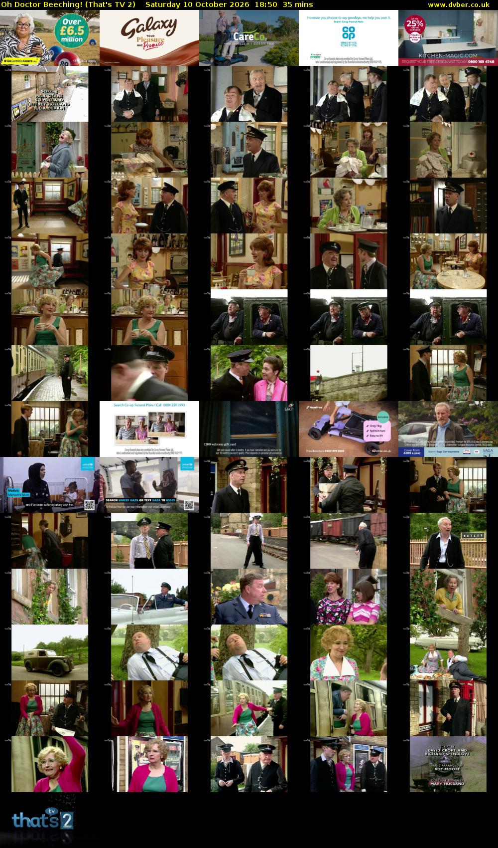 Oh Doctor Beeching! (That's TV 2) Saturday 10 October 2026 18:50 - 19:25