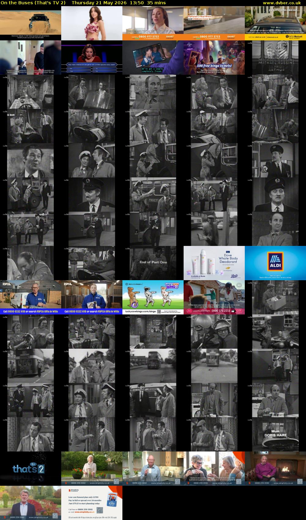 On the Buses (That's TV 2) Thursday 21 May 2026 13:50 - 14:25