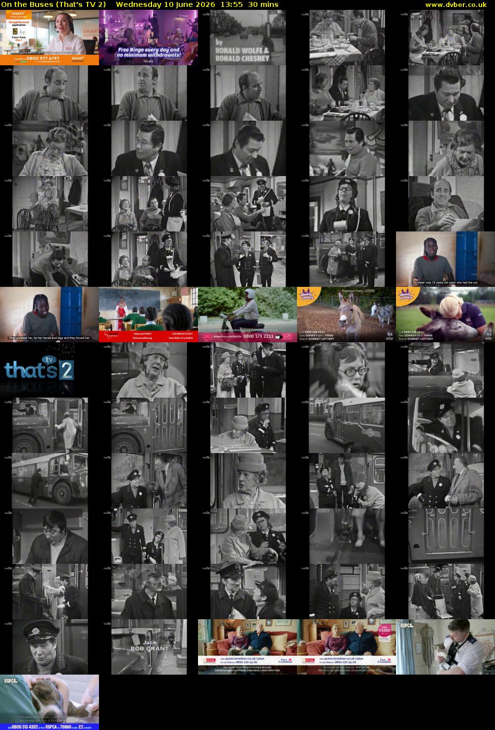 On the Buses (That's TV 2) Wednesday 10 June 2026 13:55 - 14:25