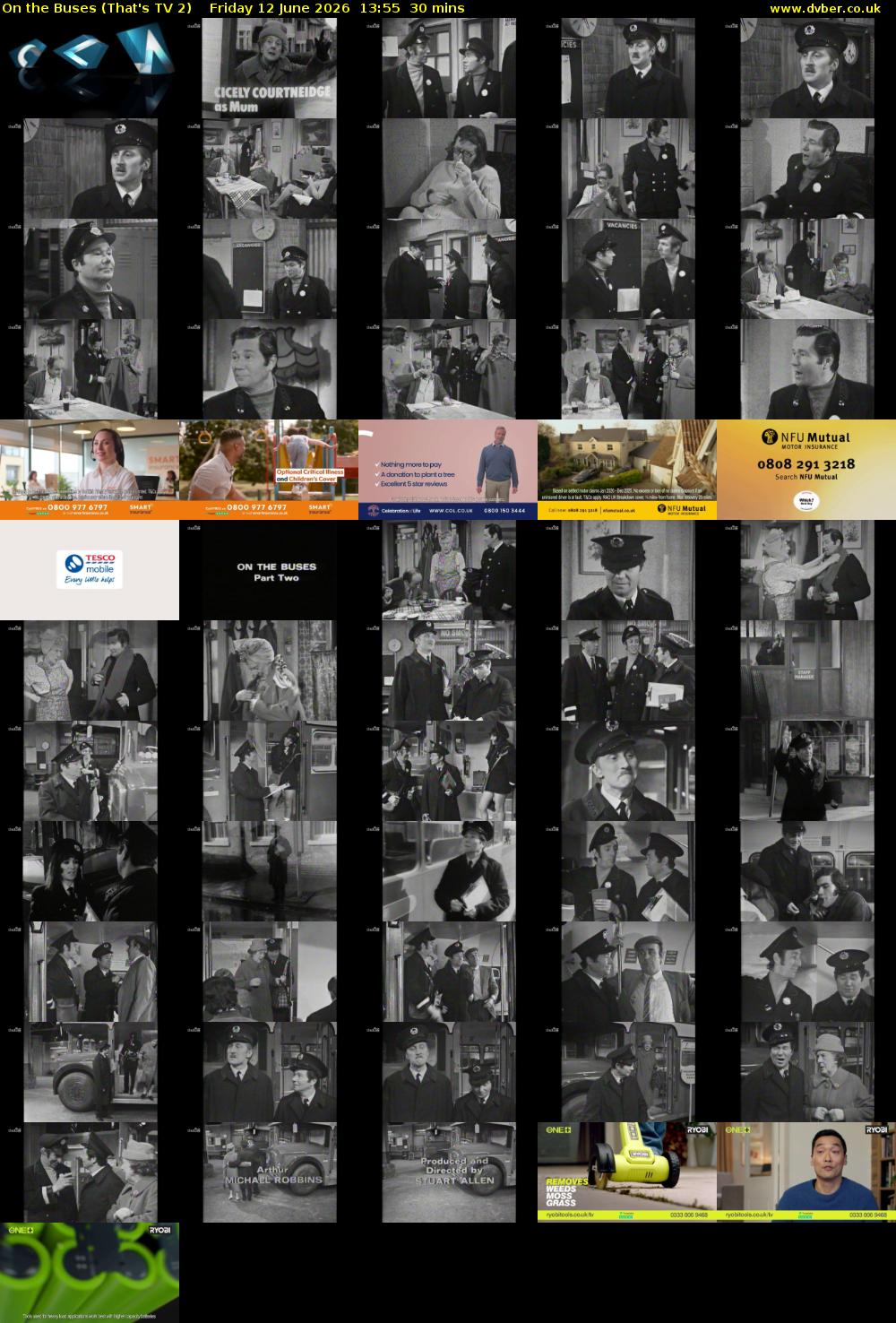 On the Buses (That's TV 2) Friday 12 June 2026 13:55 - 14:25