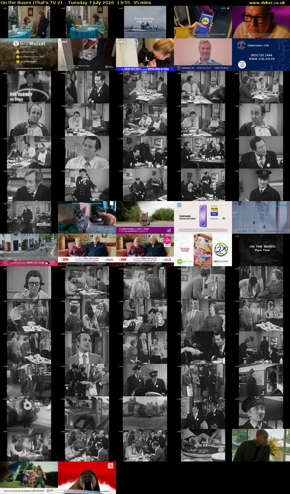 On the Buses (That's TV 2) Tuesday 7 July 2026 13:55 - 14:30