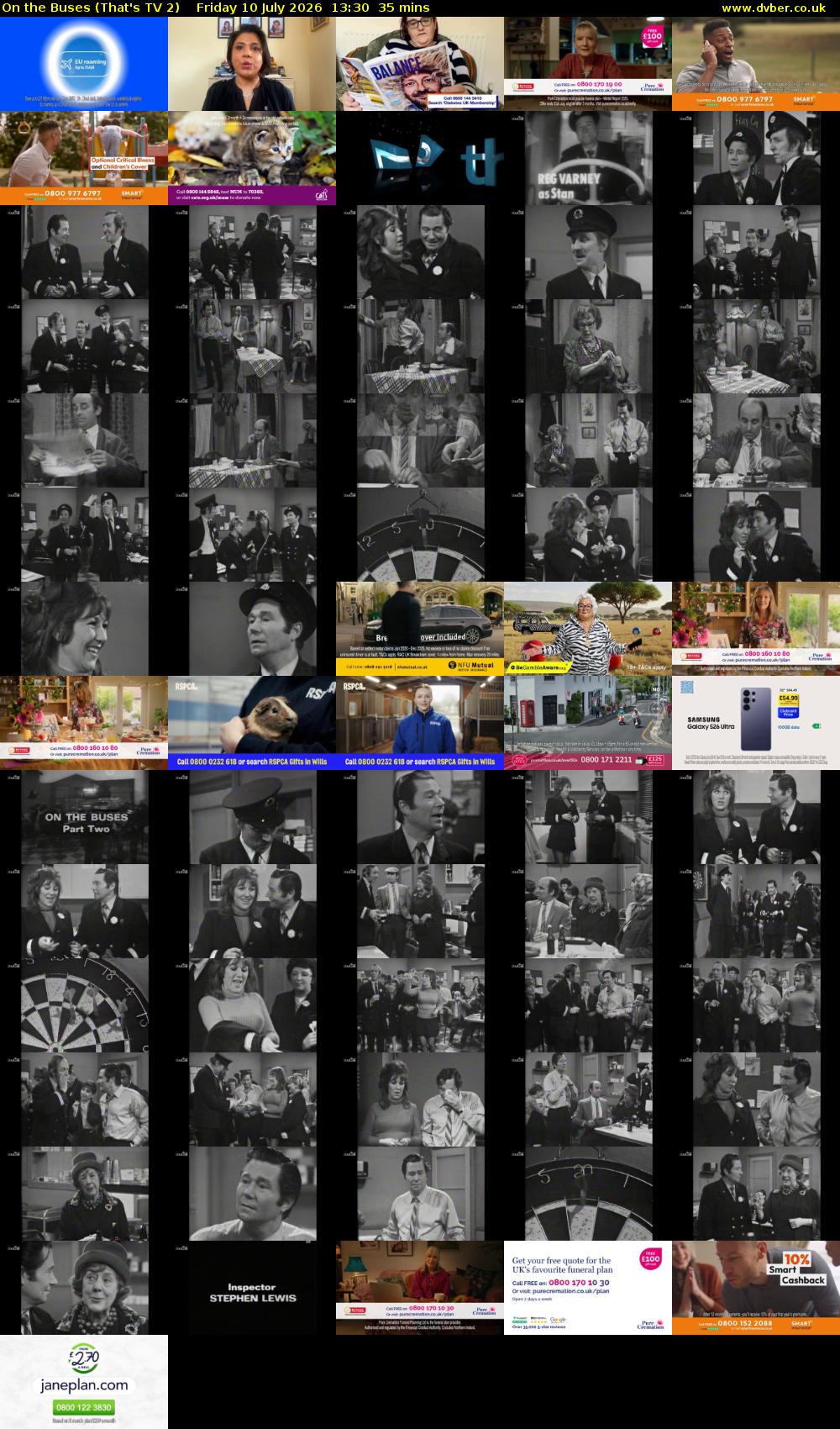 On the Buses (That's TV 2) Friday 10 July 2026 13:30 - 14:05