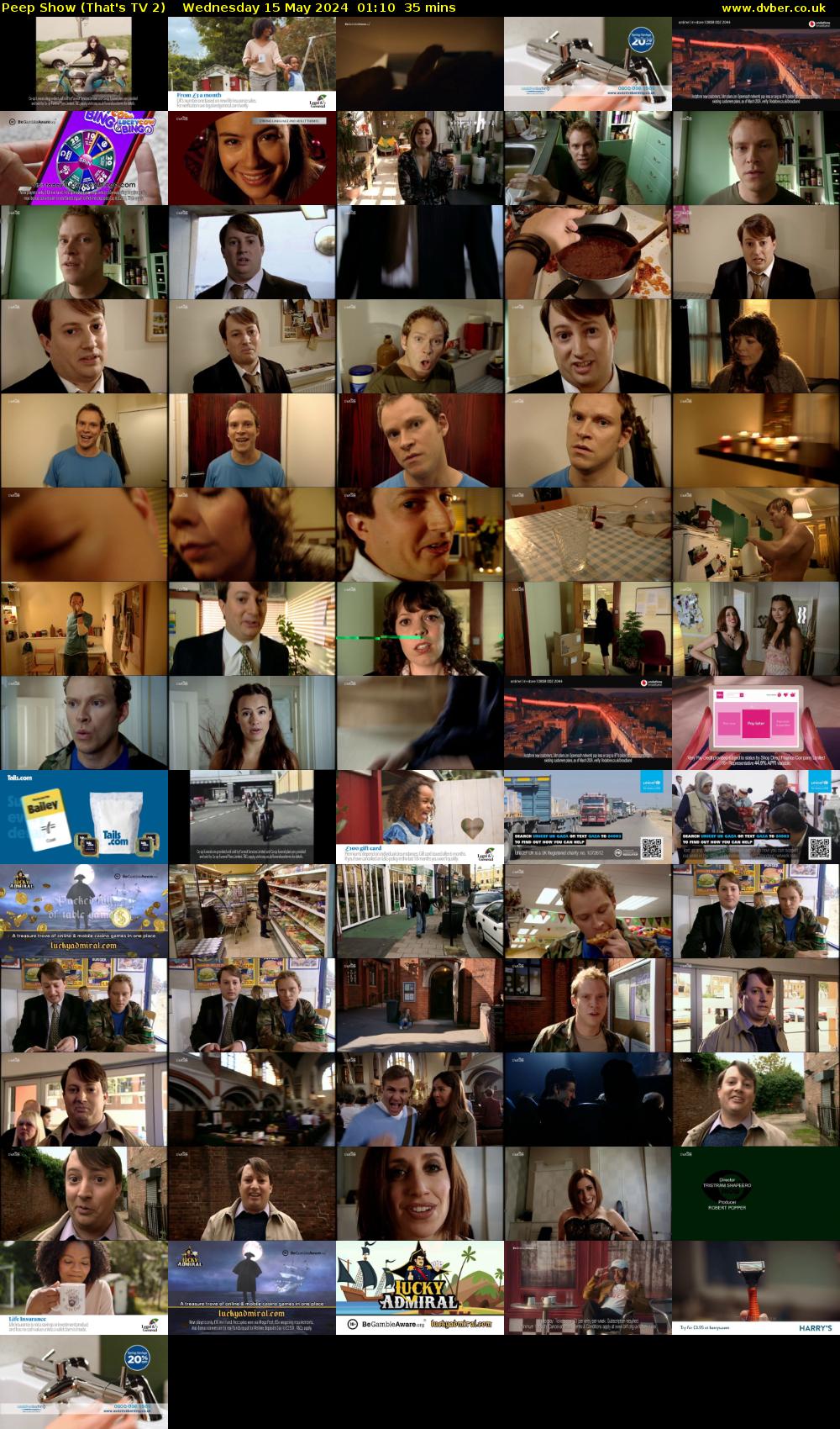 Peep Show (That's TV 2) Wednesday 15 May 2024 01:10 - 01:45