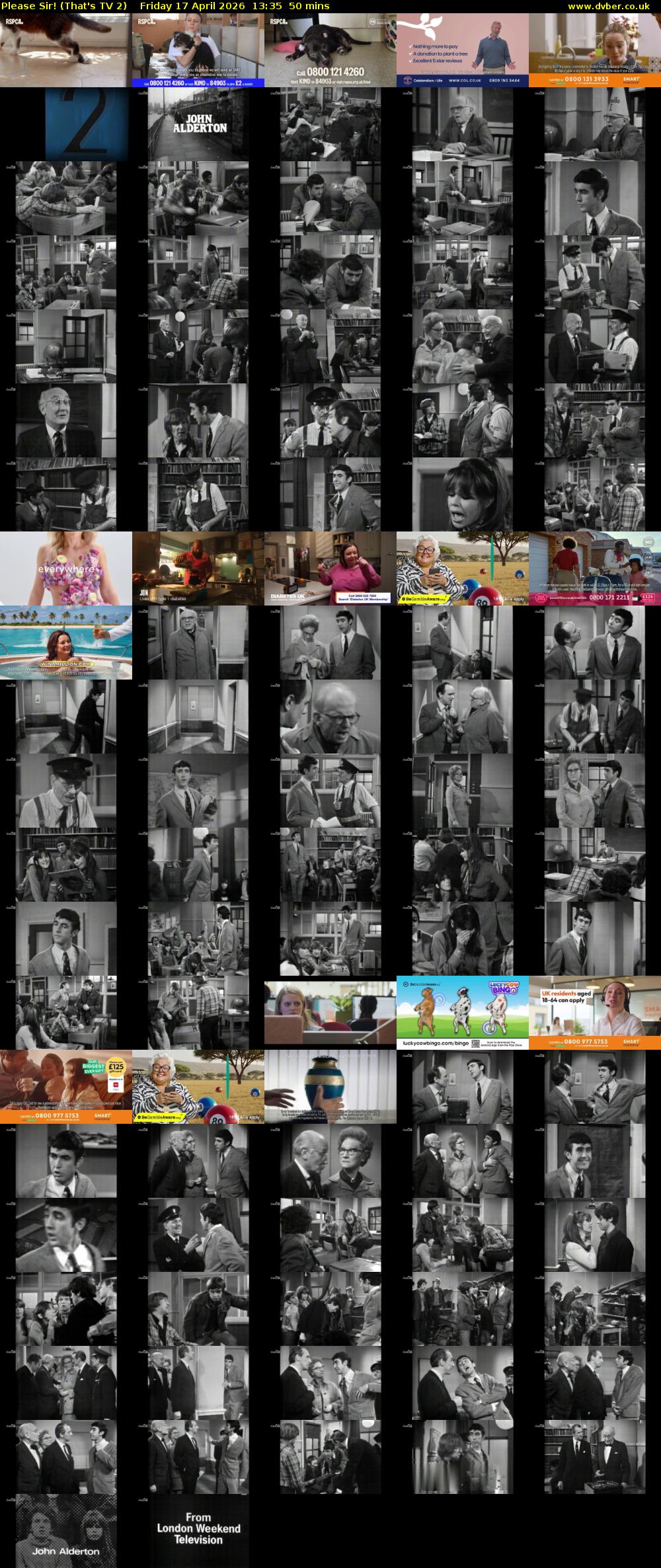 Please Sir! (That's TV 2) Friday 17 April 2026 13:35 - 14:25