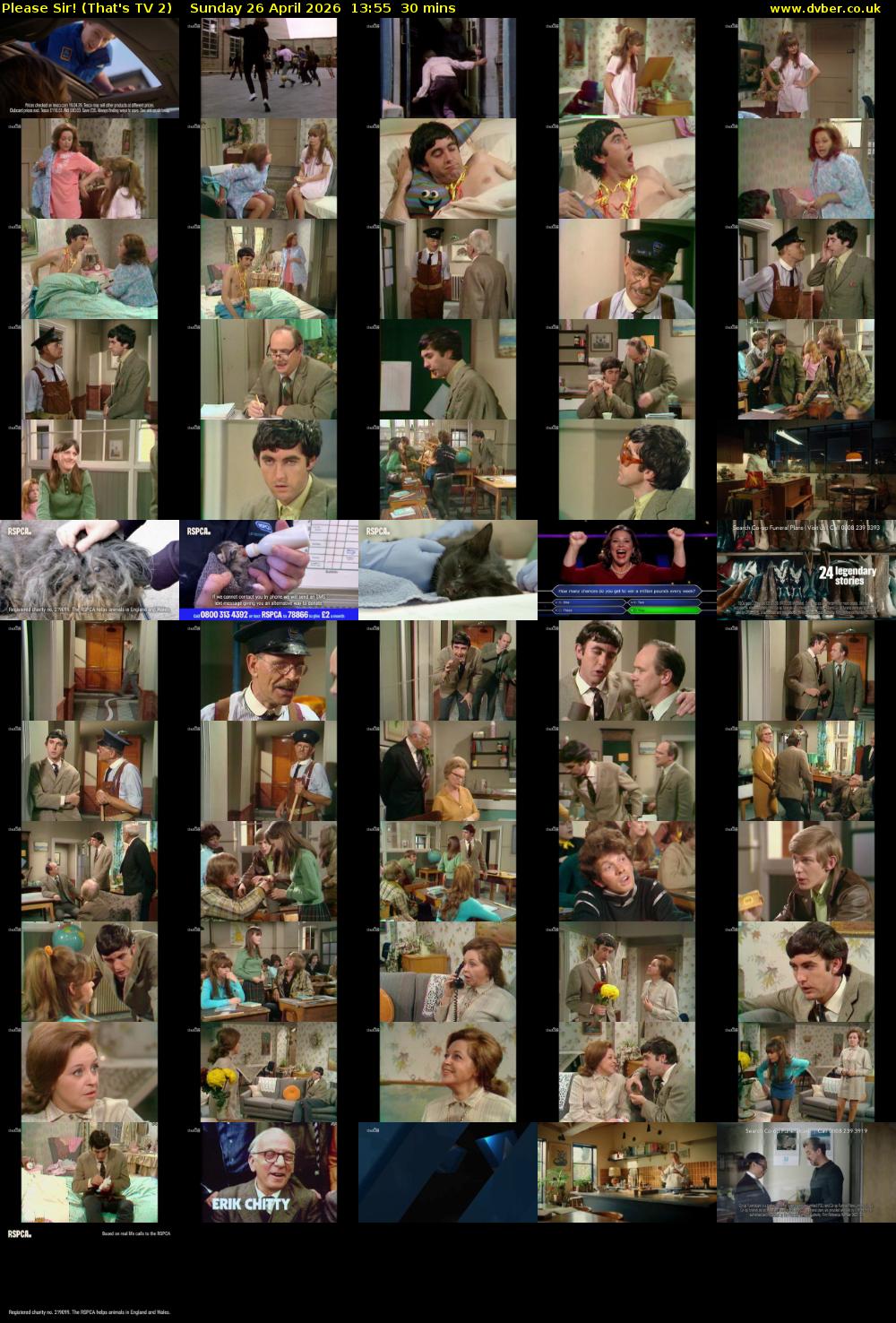 Please Sir! (That's TV 2) Sunday 26 April 2026 13:55 - 14:25